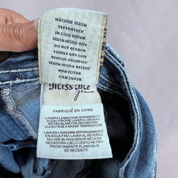 Miss Me Jeans Womens Bootcut Jeans with Embellished  Embroidered Back Pockets 30 - Picture 15 of 15